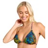 Kiniki Women's Tan Through Bikini Top Swimwear - Amalfi Green