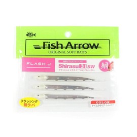Fish Arrow (fissyuaro-) Worm Flash – J 3 sirasu SW # 146 keikurakuria/Small.