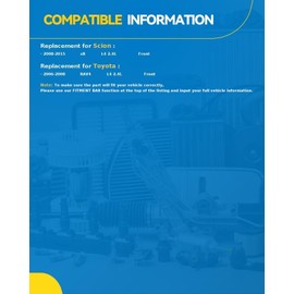 PHILTOP Front High Flow Catalytic Converter Compatible with Toyota, Scion RAV4 2.4L 2006-2008, xB 2.4L 2008-2015 Direct-Fit Catalytic Converter Kit 16480, 641232, 40842 (EPA Compliant)