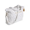 VERTBAUDET Changing Bag "Plume" White Printed
