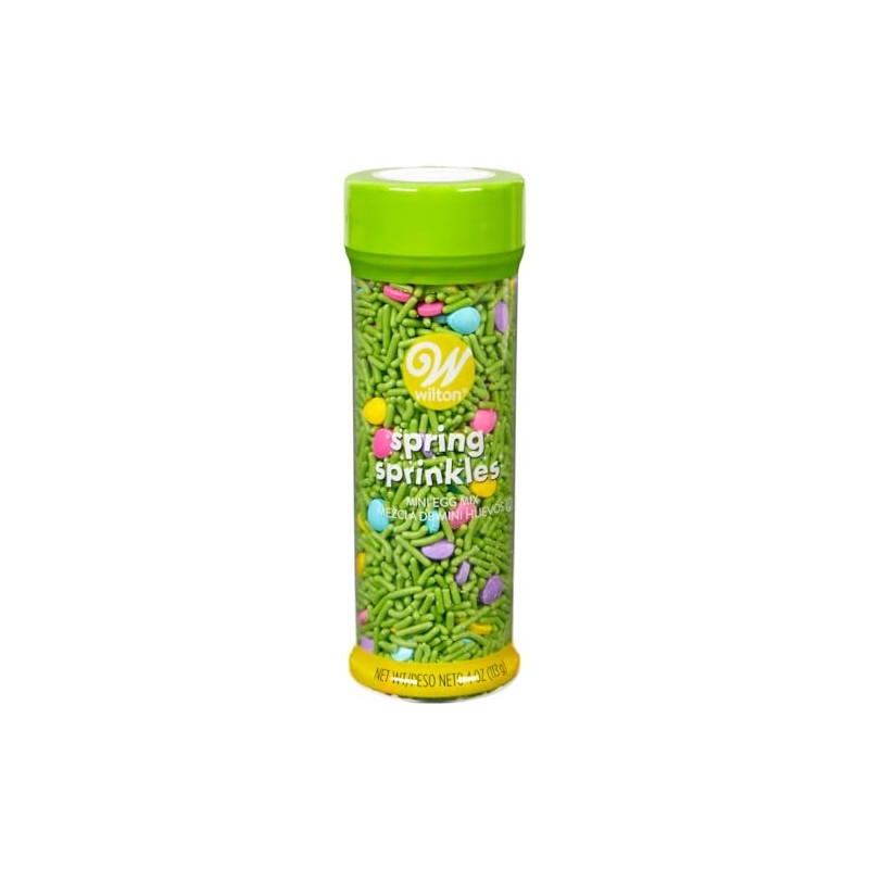 Wilton Easter Sprinkles Mix with Eggs & Grass, Colorful with