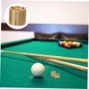 SUPVOX Billiards Replacement Ferrules 10pcs Brass Stick Tube Ferrule Pool