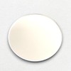Sendmeamirror Circle Acrylic 3mm thick Mirrors 10cm Diameter, (With sticky