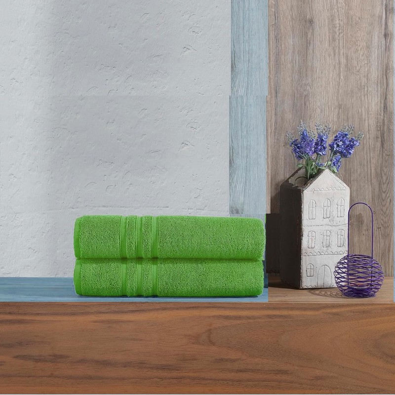 Pack of 2 Large Jumbo Bath Sheets 500 GSM 100%