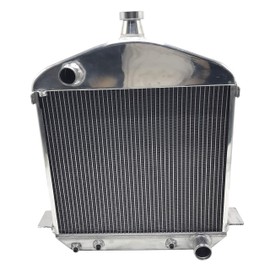 JSD G181A Aluminum Racing Radiator fits 1917-1927 Ford T Bucket 2 Row Single Pass