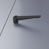 Skweawert Clamping Lever Handles, M6 x 50mm Male Thread, Adjustable
