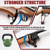 TRIPLE DEER Gun Rack Wall Mount Gun Storage with Felt,