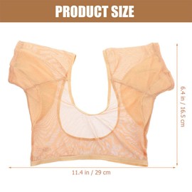 FRCOLOR Underarm Sweat Vest for Women Armpit Pads Workout Quick Dry Comfortable