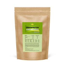 Bonemis® Pea Protein (86% Protein, 18 Amino Acids, Premium Vegan Quality), 1 kg in Bag, No Additives