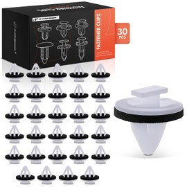 A-Premium 30PCS Nylon Body Side Fender Moulding Clip Fastener Compatible with Toyota Venza 2009-2016 - For 10mm Hole