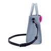 Buffalo Women's Big Boxy Collection Croco Dreamy Blue Shopper, dreamy