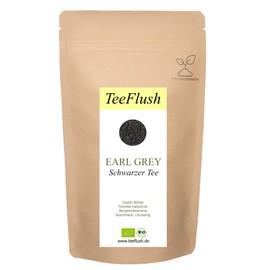 Earl Grey Organic, 100 g, Loose Leaves, Harvest 2023, Fine Black Ceylon Tea with Finest Natural Bergamot Flavour, Citrus