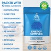 HYBRID HERBS Energy Complex – Adaptogenic Herbal Blend with Ashwagandha,