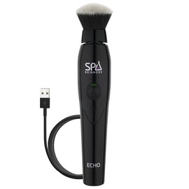 Spa Sciences ECHO - Makeup Brush for Flawless Blending, Contouring, Highlight & Airbrush Finish - 3 Speeds - Rechargeable