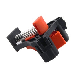 4pcs NUZAMAS Right Angle Clamps 5-22mm, Spring Load, 90 Degrees Right Angle Clip, Corner, T-Joints Woodworking Frame, Cupboards, Picture Holder, Woodworking Holder