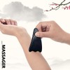Horn Scraping Plate Set Massage Health Relaxation Natural Facial Body