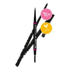Lápiz De Cejas Blade Shade De Nyx Professional Makeup Black
