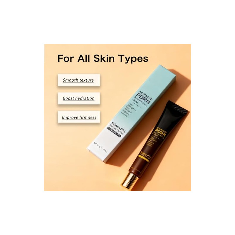 PDRN Salmon DNA Cream for Skin Barrier Support and Improved