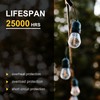 Visther Low Voltage Solar String Light Bulbs Replacement, DC 3V