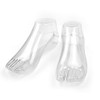 SteelFever 1 Pair Plastic Foot Model Tools Shoes Support for