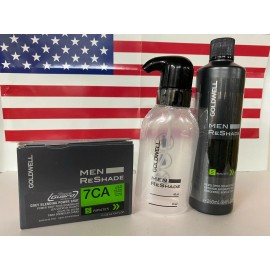 Goldwell 7CA Goldwell Men ReShade Grey Blending Hair Color with Developer and Applicator