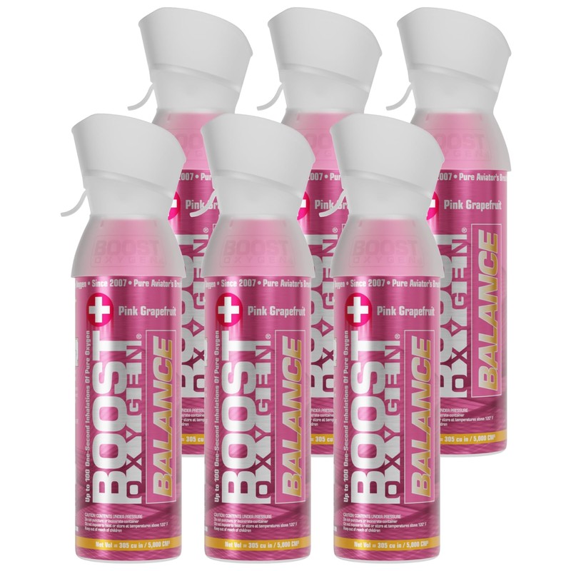 Boost Oxygen Medium Balance Pink Grapefruit Aroma 5L Canister |