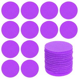 PATIKIL 1.57" Carpet Spot Markers, 65Pcs Round Floor Dots Markers Carpet Spots for Teacher Classroom Decoration Elementary Preschool Supplies, Dark Purple