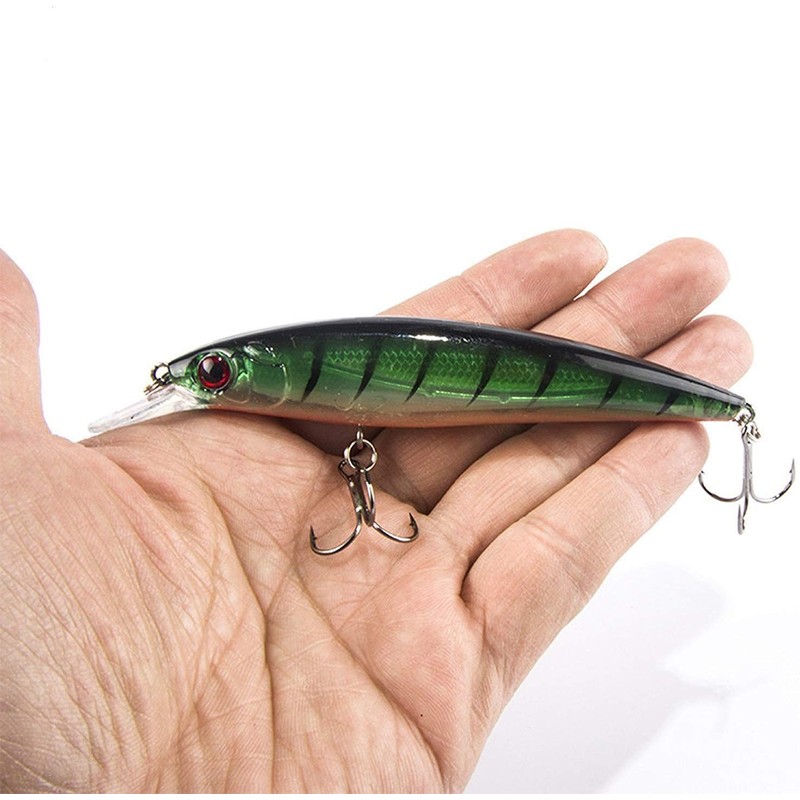 Aozzy 10 Piece Blinker and Spinner Bait Fishing Accessories Fishing