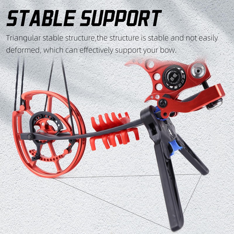 MOYJ Compound Bow Stands Bow Limbs Clamp Holder Universal Bow