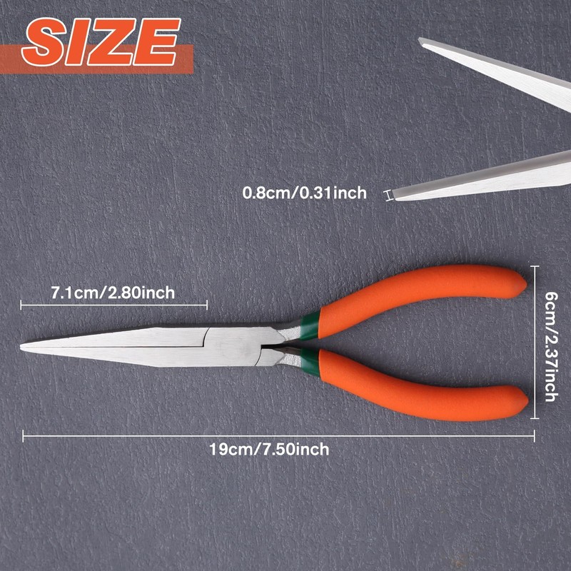 SPEEDWOX Flat Pincers for Accessories, Flat Pliers, Handmade, Flat Lead,