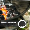 SUPVOX Outdoor BBQ Grill Cover Uv Resistant Round Barbecue Protection