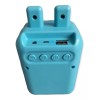 Maíz Bocina Bluetooth Fm Usb Sd Luz Led Caritas Pack
