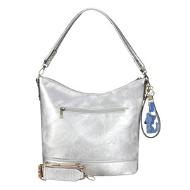 FUKUYIN Women's Shoulder Bag, 3-Way Leather Tote Bag, Large Capacity, Crossbody Bag, 3 Straps Included, Stylish, Simple, Lightweight, Work or School Commute, Gift, Giniro