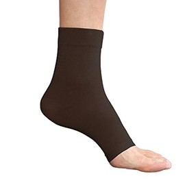 Therafirm Moderate 20-30mmHg Support Open Toe Anklet - Small - Black