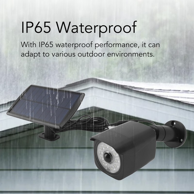 Dummy Cameras Solar Light Motion Sensor IP65 Waterproof 2200mAh Battery