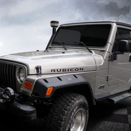 West-xingzhe TJ Locking Hood Latch for Jeep Wrangler TJ 1997-2006,Aluminum Hood Latches Lock Eliminate Hood Flutter Bounce,2 PCS