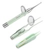 LED Lighted Earpick Set Ear Wax Removal Noseclip Forceps Bright