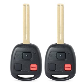 Keyecu Replacement Smart Remote Car Key Fob for Lexus LX470 1998-2002 HYQ1512V TRK-LEX-10-4 315MHz 4C Chip 3Buttons