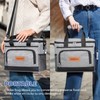 KAEFUYS 15L Insulated Cooler Bag Portable Lunch Bag Leakproof Soft