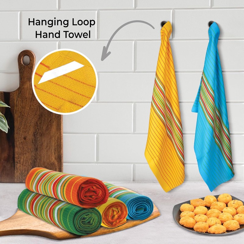Urban Villa Kitchen Towels 100% Cotton Dish Towels for Kitchen(Set