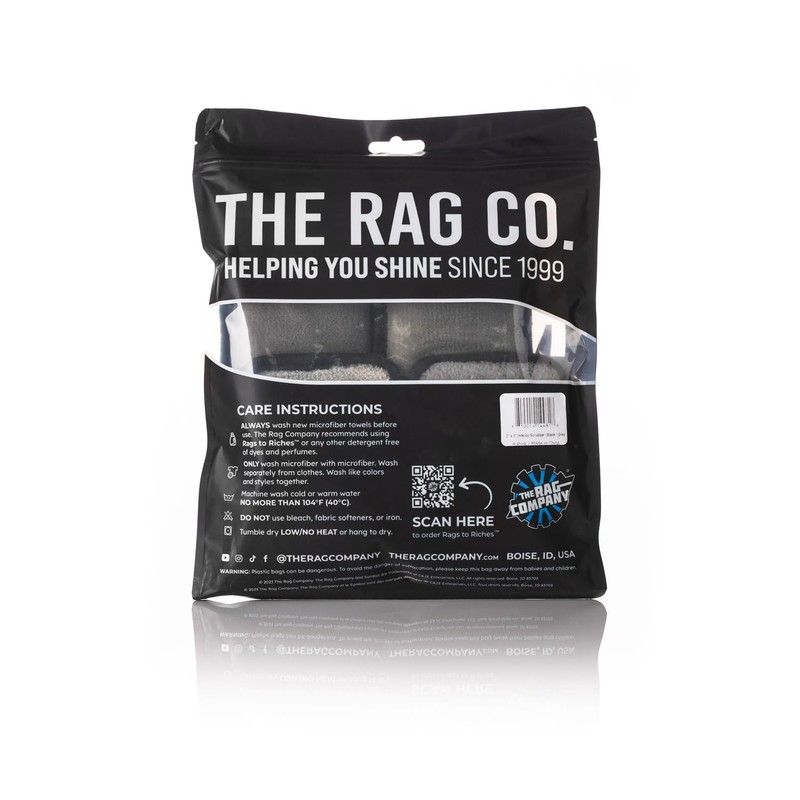 The Rag Company - Interior Scrubber - Soft Microfiber Pad