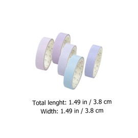 Operitacx 15 Rollen Washi Tape Bunten Farben Dekoratives Klebeband für DIY Scrapbooking und Kreative Bastelprojekte Teiliges Set mit Farben Regenbogen Blüten