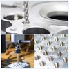 sourcing map Spiral Flute Thread Tap, Metric M3 x 0.5