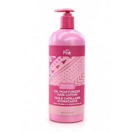 Pink Oil Moisturizer Hair Lotion 32oz / 946ml Deep Moisturizing Hair Lotion for Dry & Damaged Hair – Adds Shine, Softness & Manageability, For Natural, Relaxed & Braid