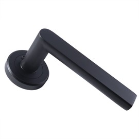 Carlisle Brass Serozzetta Edge Door Handle, Matt Black