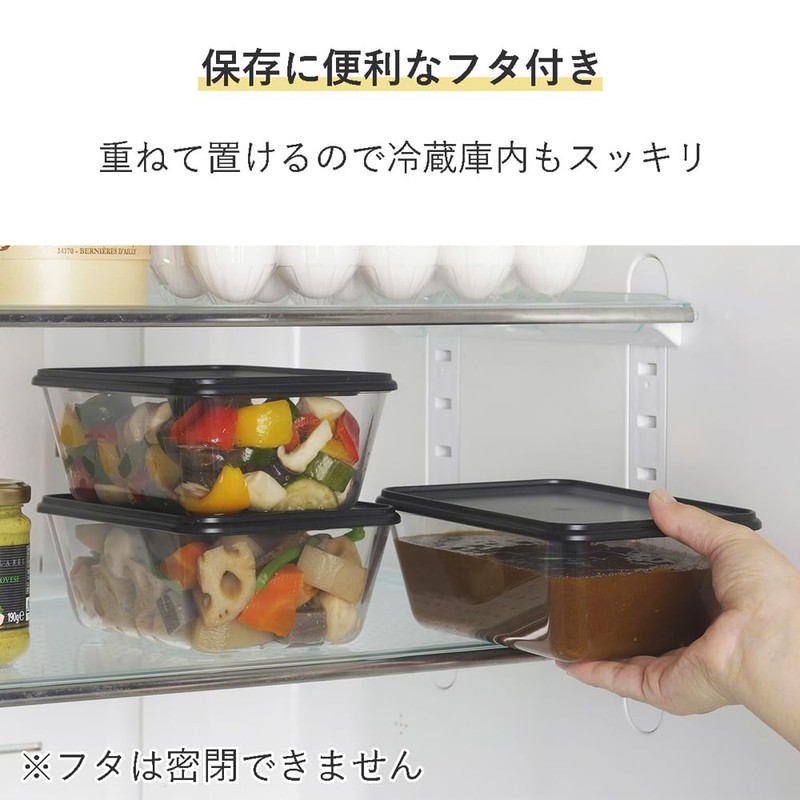 Shimomura 46178 Heat-resistant Clear Bat & Colander, 9-Piece Set