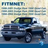 Lower Door Latch for Rear Quad Cab Compatible with Dodge
