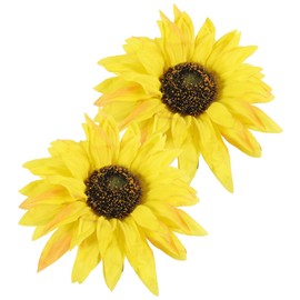 Cortinas de girasol, 2 unidades, cortinas magnéticas, cortinas de girasol, soportes decorativos con cuerda para exteriores, hogar y oficina
