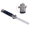 Switchblade Spring Folding Knife Push Button Pocket Comb Oil Hair