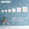 FIXSMITH Canvas Boards for Painting 4x4 Inch, Super Value 24